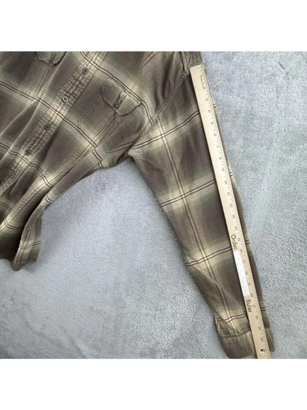 Vintage Polo Ralph Lauren Shirt Mens Large Plaid Flannel Button Up Long Sleeve